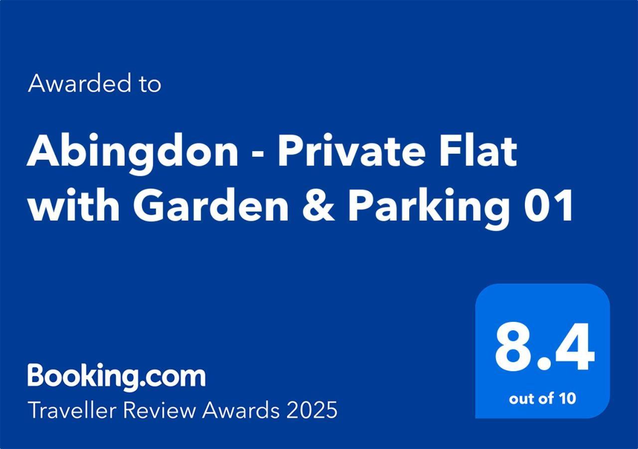 Abingdon - Private Flat With Garden & Parking 01 Apartamento Exterior foto